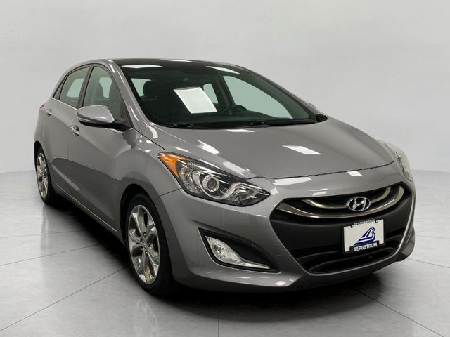 2013 Hyundai Elantra GT Blue Interior