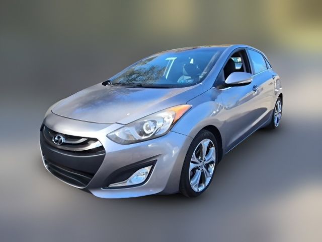 2013 Hyundai Elantra GT Blue Interior