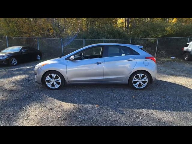 2013 Hyundai Elantra GT Blue Interior