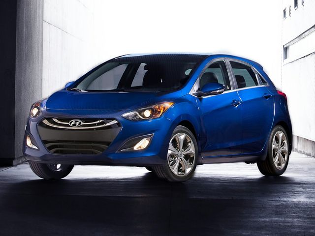 2013 Hyundai Elantra GT Blue Interior