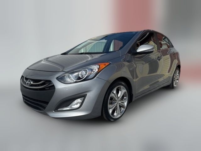 2013 Hyundai Elantra GT Blue Interior