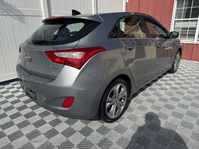 2013 Hyundai Elantra GT Blue Interior