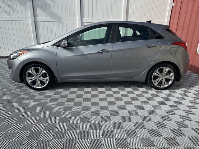 2013 Hyundai Elantra GT Blue Interior