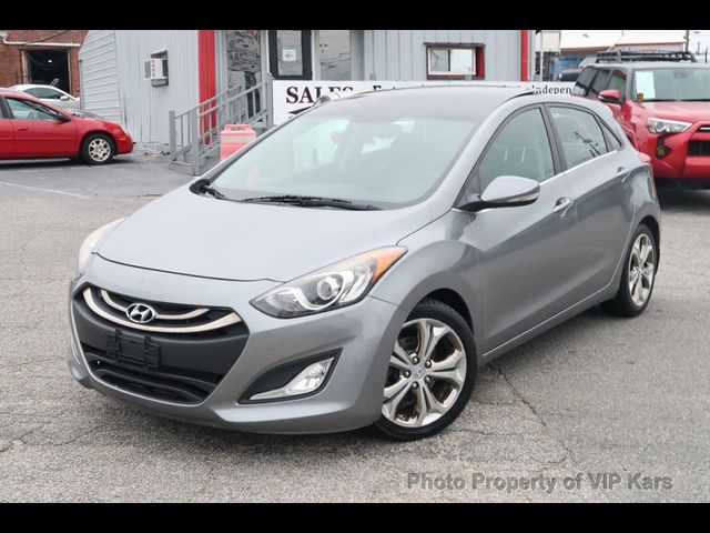 2013 Hyundai Elantra GT Blue Interior