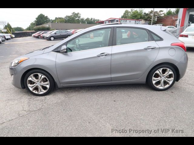 2013 Hyundai Elantra GT Blue Interior