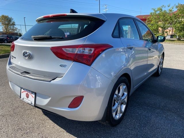 2013 Hyundai Elantra GT Blue Interior