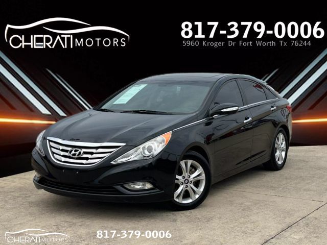 2013 Hyundai Sonata Limited Wine Interior