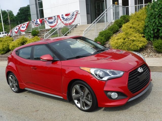 2013 Hyundai Veloster Turbo Black Interior