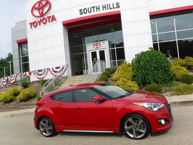 2013 Hyundai Veloster Turbo Black Interior