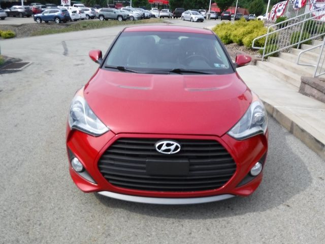 2013 Hyundai Veloster Turbo Black Interior