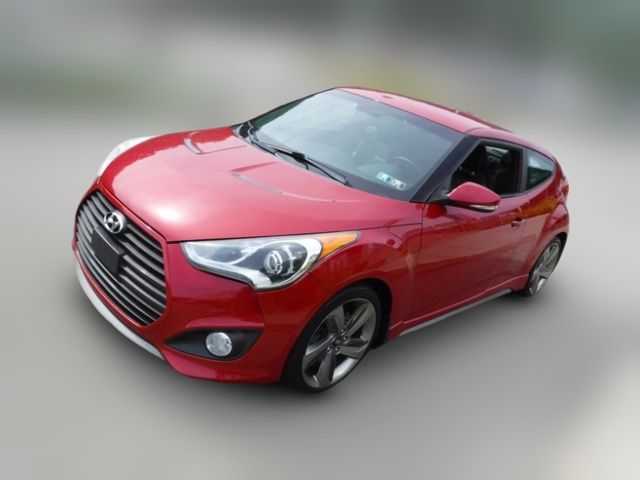 2013 Hyundai Veloster Turbo Black Interior