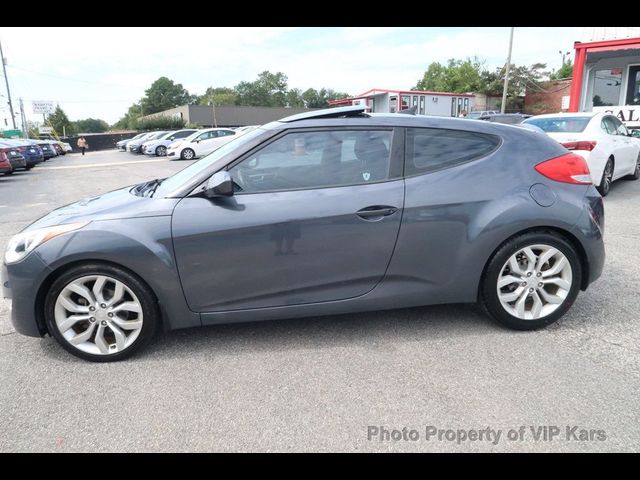 2013 Hyundai Veloster Black Interior