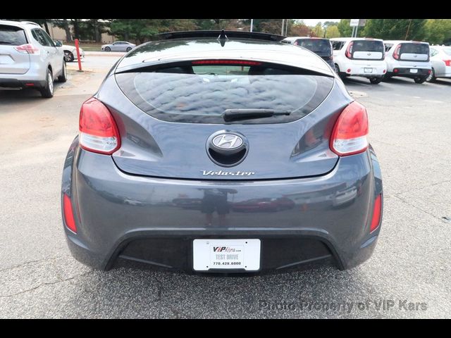 2013 Hyundai Veloster Black Interior