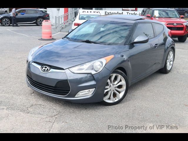 2013 Hyundai Veloster Black Interior