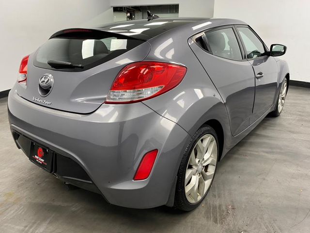 2013 Hyundai Veloster Black Interior