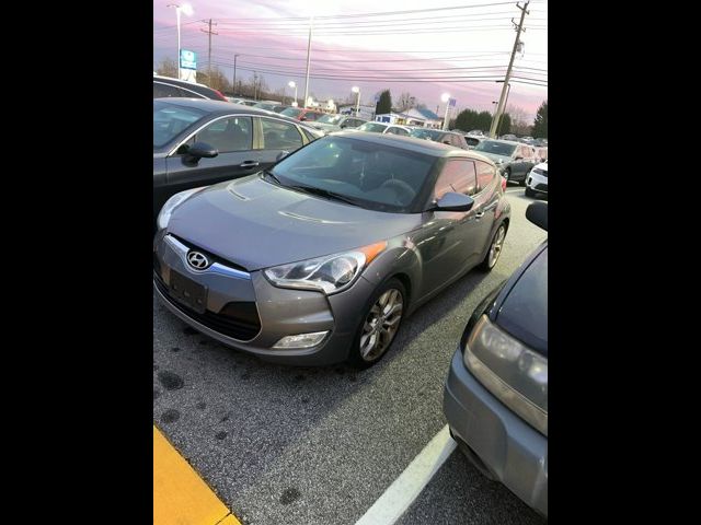 2013 Hyundai Veloster Black Interior