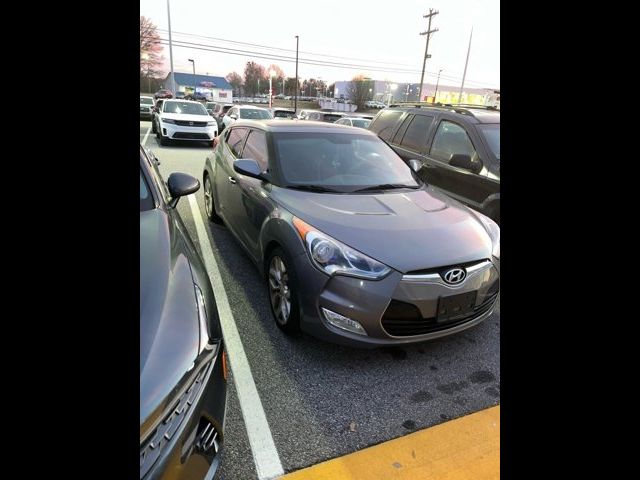 2013 Hyundai Veloster Black Interior