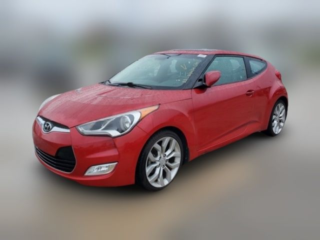 2013 Hyundai Veloster Gray Interior