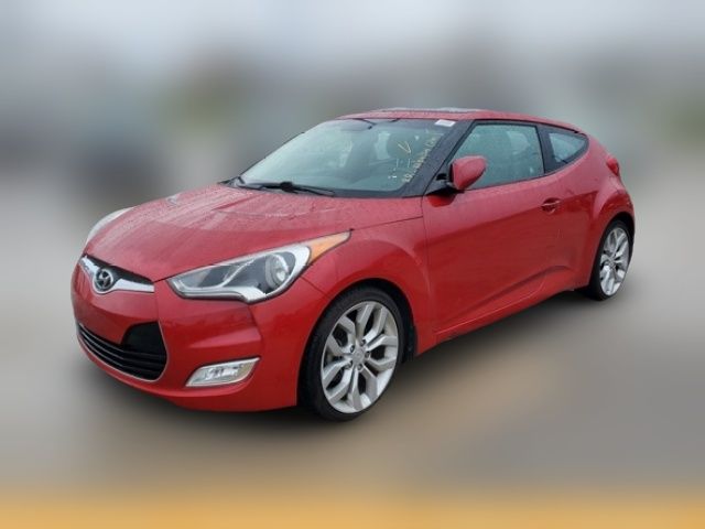 2013 Hyundai Veloster Gray Interior