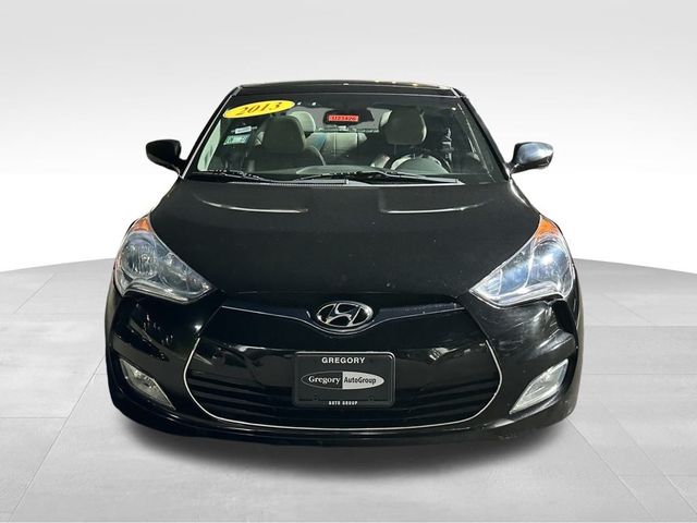 2013 Hyundai Veloster Gray Interior