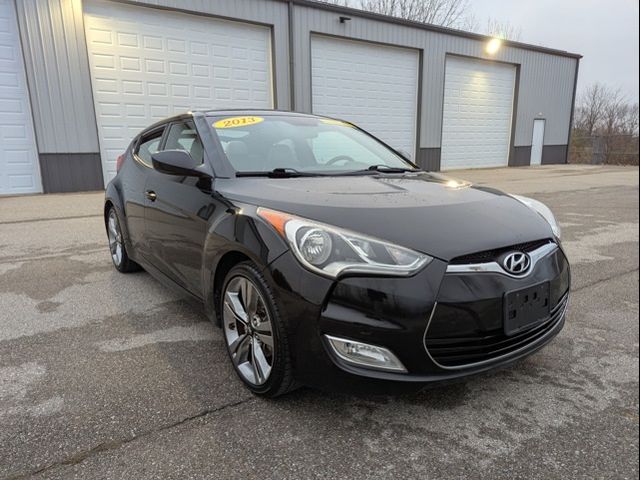 2013 Hyundai Veloster Gray Interior