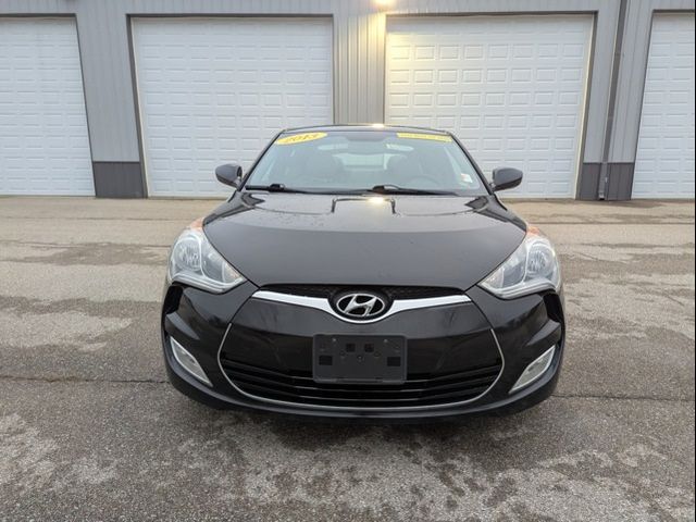 2013 Hyundai Veloster Gray Interior