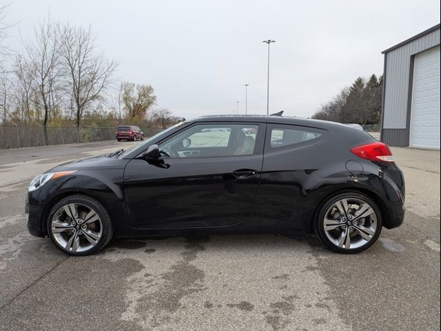 2013 Hyundai Veloster Gray Interior