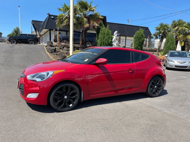 2013 Hyundai Veloster Black Interior