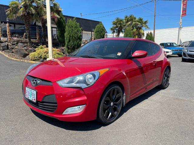 2013 Hyundai Veloster Black Interior