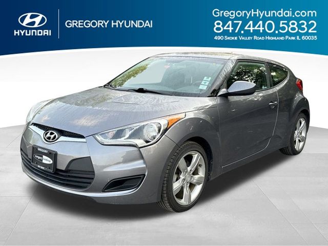 2013 Hyundai Veloster Black Interior