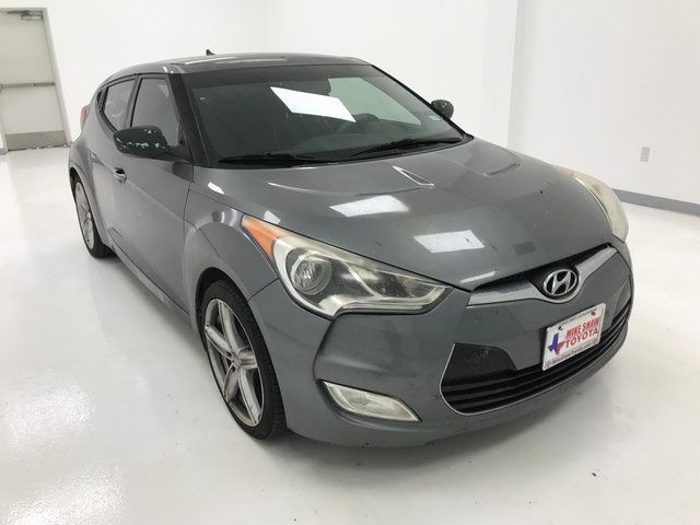 2013 Hyundai Veloster Black Interior