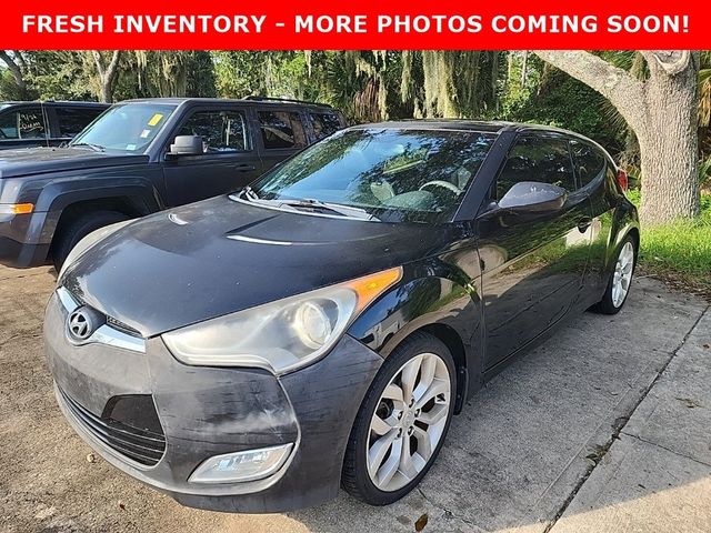 2013 Hyundai Veloster Black Interior