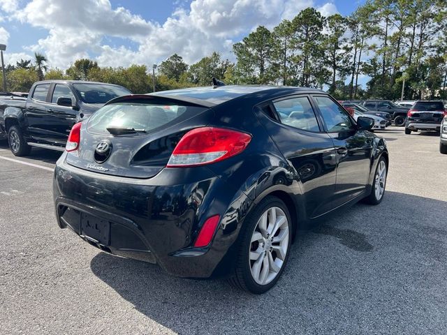 2013 Hyundai Veloster Black Interior