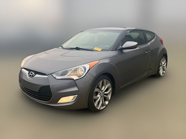 2013 Hyundai Veloster Black Interior