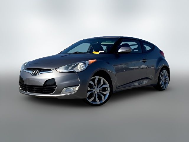 2013 Hyundai Veloster Black Interior