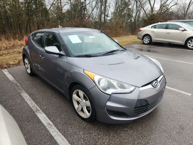 2013 Hyundai Veloster Black Interior