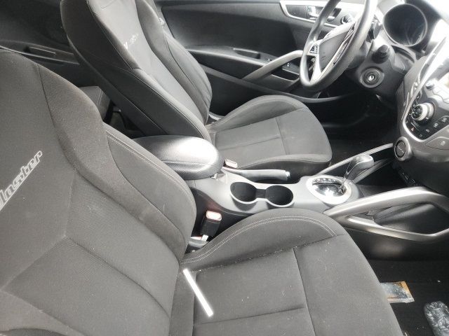 2013 Hyundai Veloster Black Interior