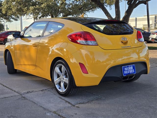 2013 Hyundai Veloster Black Interior