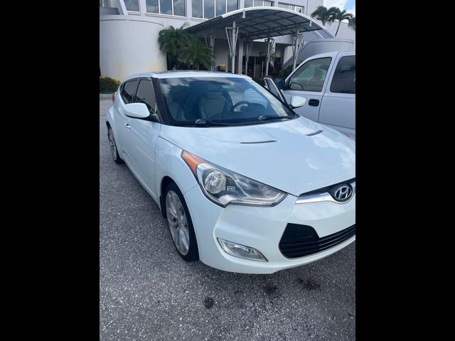 2013 Hyundai Veloster Gray Interior