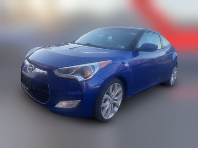 2013 Hyundai Veloster Black Interior