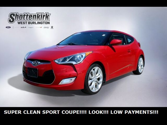 2013 Hyundai Veloster Gray Interior