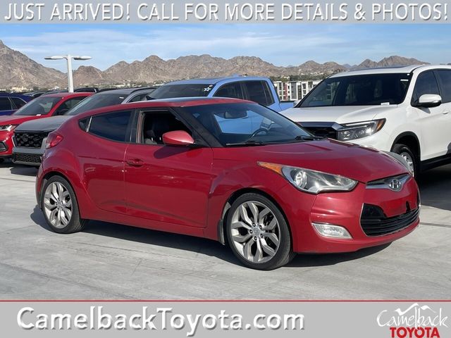 2013 Hyundai Veloster Black Interior