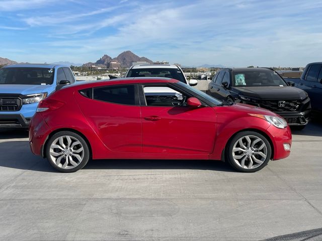 2013 Hyundai Veloster Black Interior