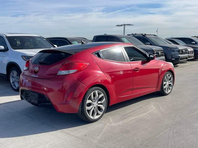 2013 Hyundai Veloster Black Interior