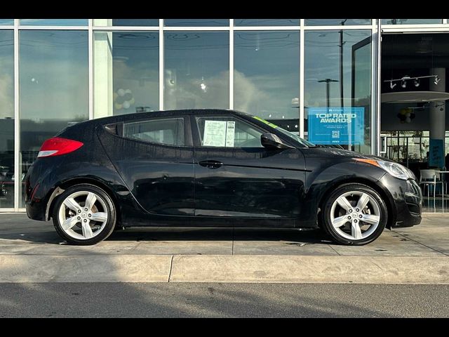 2013 Hyundai Veloster Black Interior