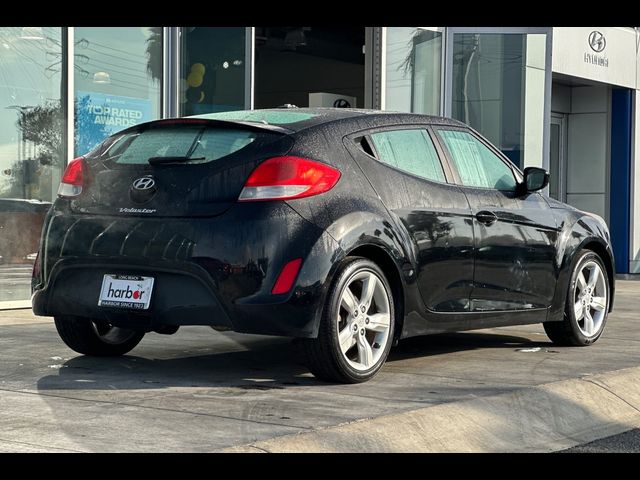 2013 Hyundai Veloster Black Interior