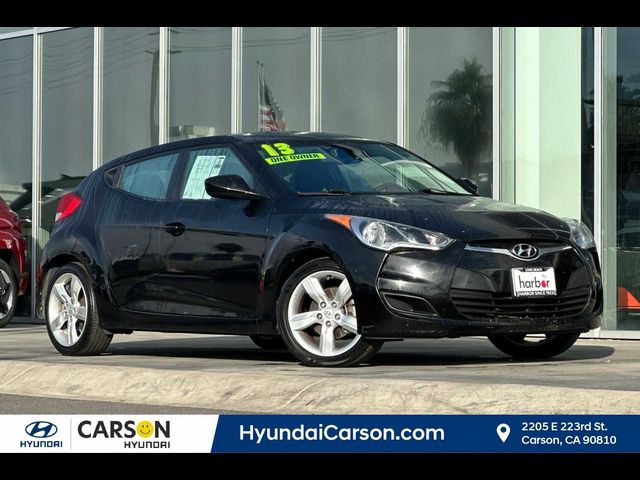 2013 Hyundai Veloster Black Interior