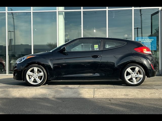 2013 Hyundai Veloster Black Interior