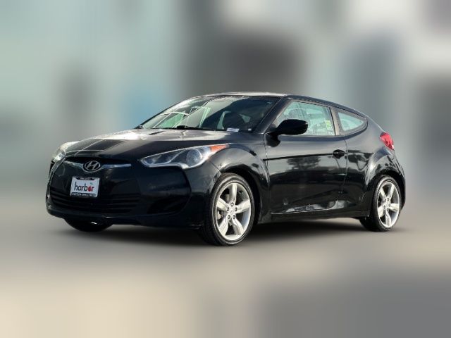 2013 Hyundai Veloster Black Interior