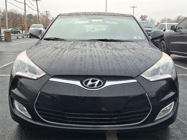 2013 Hyundai Veloster Black Interior